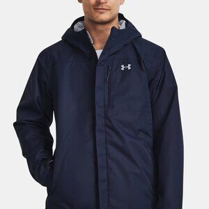 Under Armour Men's Porter 3-in-1 Jacket Size X-Large Midnight Navy NWT $200